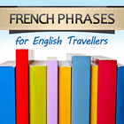 Frases viajante francês ícone