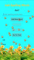 Busy Bee Spelling Test Lite captura de pantalla 1