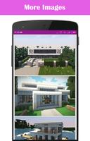 Modern House For Minecraft Plakat