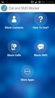 Call and SMS blocker تصوير الشاشة 1