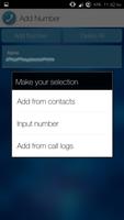 Call and SMS blocker ảnh chụp màn hình 3
