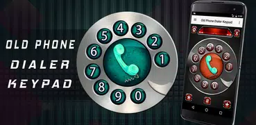 Old Phone Dialer Keypad Rotary