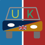 UK Giấy phép lái xe biểu tượng