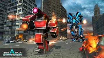 Air Robot Game - Flying Robot Transformation Game 스크린샷 1