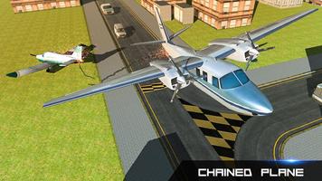Chained Stunt Planes- Best Airplane Games Affiche
