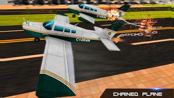 链式飞机2 - 最佳飞机游戏 截图 2