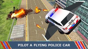 Flying Police Car Simulation capture d'écran 2