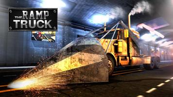 Roadway Ramp Truck Racing Game 2017 capture d'écran 3