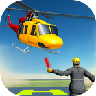 simulateur d'hélicoptère 2018 - Plane Landing Jeu icône