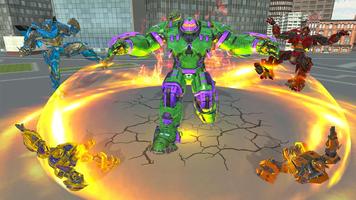 Incredible Monster Hero: Superhero Robot War Game (Unreleased) اسکرین شاٹ 1