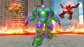 Incredible Monster Hero: Superhero Robot War Game (Unreleased) اسکرین شاٹ 2