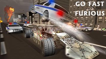 Carretera Derby Ramp Car Flip Poster