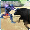 Battle Robot VS Angry Bull