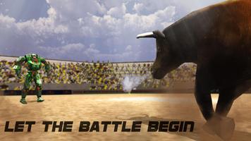 Battle Robot VS Angry Bull capture d'écran 1