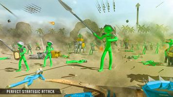 2 Schermata Castello di Stickman - Simulatore battaglia Zombie