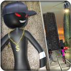 آیکون‌ Stickman Gangster City Vegas Crime Mafia Chase