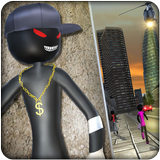 Vegas Gangster Çöp Adam Crime City simgesi