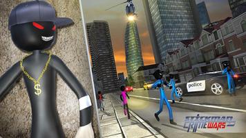 Vegas Gangster Stickman Crime City screenshot 1