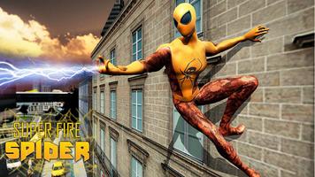 Flying Spider Hero Game – Homecoming City Battle screenshot 1