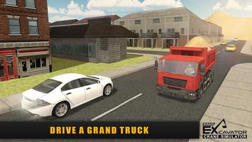 Heavy Excavator Simulator 2021: Truck Driving Game capture d'écran 2