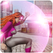 Wonder Warrior Women- Flying Superhero City Battle