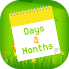Learn Days and Months icône