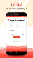 MyPrivateTutor Educator App poster