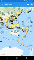 Earthquake + Alerts, Map & Inf Cartaz
