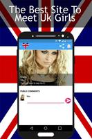 British Dating App: Singles Meet Uk - Uk Dating Affiche