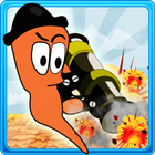 Rocket worm icon