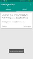 Lowongan Kerja Ekran Görüntüsü 2