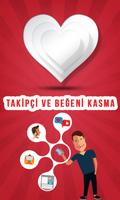 iSocials takipçi beğeni โปสเตอร์