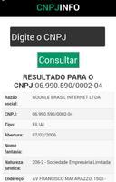 1 Schermata CNPJ INFO - CONSULTAR CNPJ