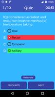 Fundamentals of nursing quiz captura de pantalla 2