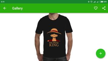 Anime T Shirt Designs স্ক্রিনশট 3