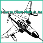 How to Draw Plane and Jet icon