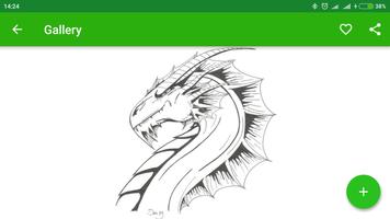 Learn to Draw Dragons capture d'écran 3