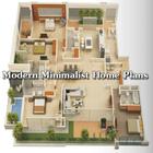 Modern Minimalist Home Plan icône