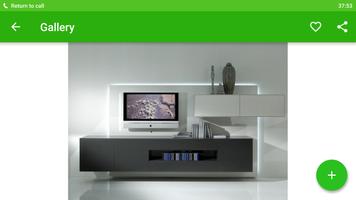 Shelves TV Furniture Design ภาพหน้าจอ 3