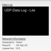 UDP Data Log - Lite APK