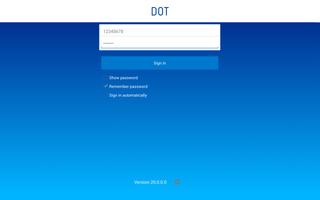 DOT App for Tablet-poster