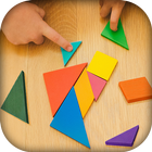 آیکون‌ Curved Shape Puzzle - Tangram Puzzle Master