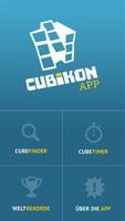 Cubikon App mit Cubefinder Plakat