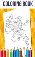 How To Color Dragon Ball Z الملصق