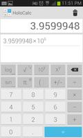 HoloCalc Scientific Calculator تصوير الشاشة 1