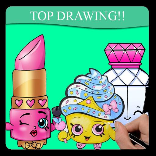 How To Draw Shopkins Cute For Android Apk Download