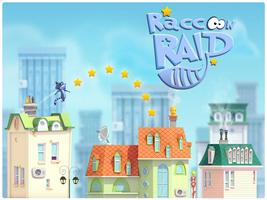 Raccoon Raid-City Jumper Game Poster