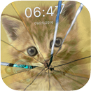 Lock Screen Broken Beautyful APK