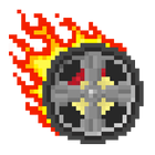 Car Crash 8 bit biểu tượng