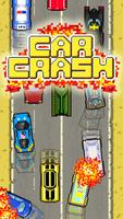 Car Crash 8 bit Affiche